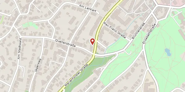 Karte der Umgebung von Burgstraße 156, 53177 Bonn