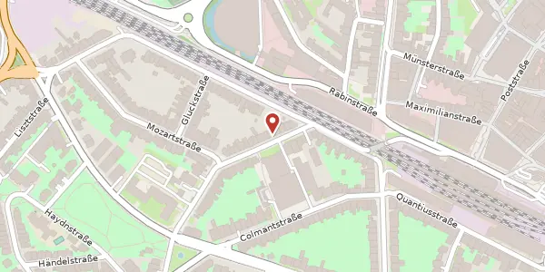 Karte der Umgebung von Bachstr. 10, 53115 Bonn
