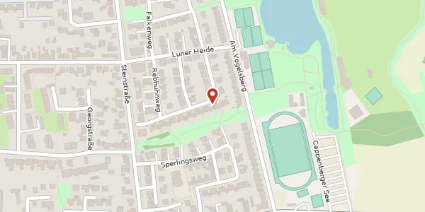 Karte der Umgebung von Nachtigallenweg 32, 44534 Lünen