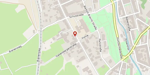 Karte der Umgebung von Kaiserstraße 55, 08209 Auerbach