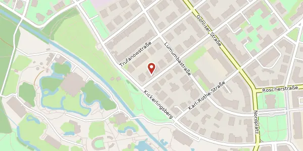 Karte der Umgebung von Springerstraße 3, 04105 Leipzig