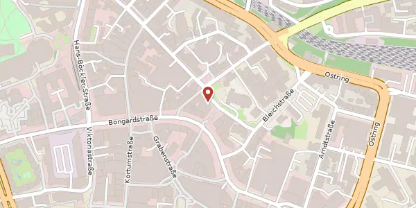 Karte der Umgebung von Untere Marktstr. 9, 44787 Bochum