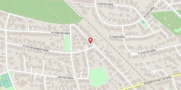 Karte der Umgebung von Promenadestr. 35, 85579 Neubiberg