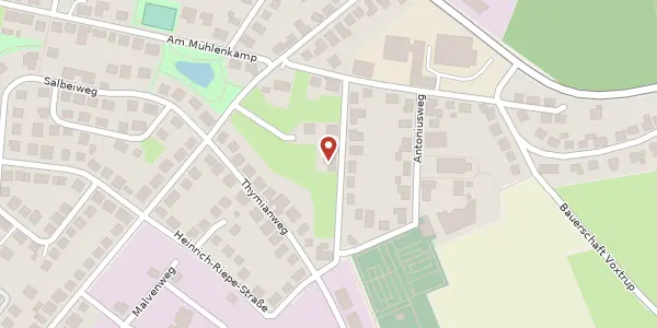 Karte der Umgebung von Rektor-Schmidt-Str. 12, 49086 Osnabrück