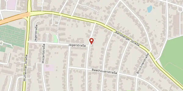 Karte der Umgebung von Humperdinckstr. 34, 51375 Leverkusen