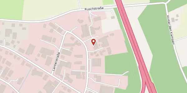 Karte der Umgebung von Lanterstr. 36, 46539 Dinslaken