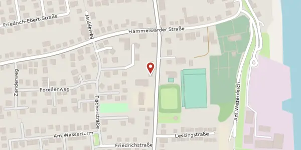 Karte der Umgebung von Stedinger Landstr. 14, 26919 Brake