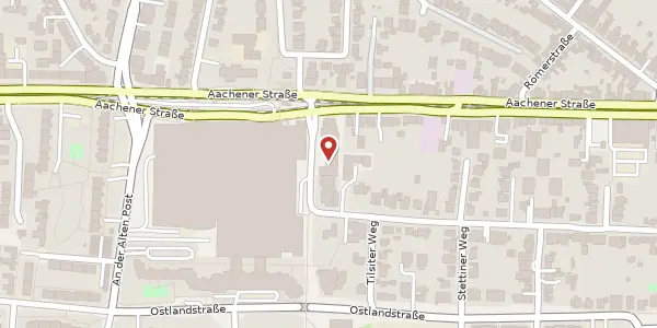 Karte der Umgebung von Bunzlauer Str. 3, 50858 Köln