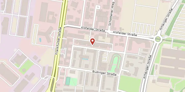 Karte der Umgebung von Bad Nauheimer Str. 4, 64289 Darmstadt