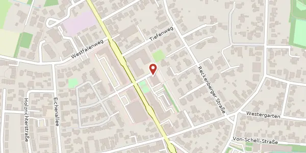 Karte der Umgebung von Vossenstr. 4, 33332 Gütersloh