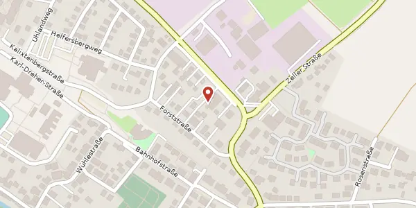 Karte der Umgebung von Forststraße 8/1, 73235 Weilheim