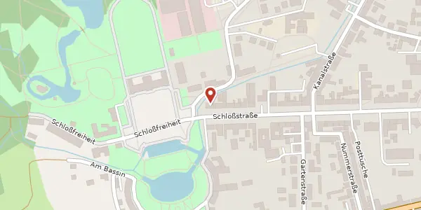Karte der Umgebung von Schloßstraße 2, 19288 Ludwigslust