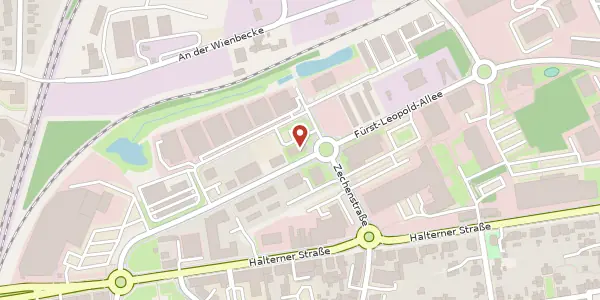 Karte der Umgebung von Fürst-Leopold-Allee 49, 46284 Dorsten