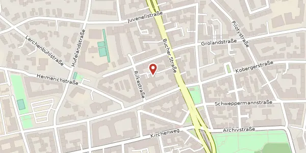 Karte der Umgebung von Bucher Str. 79a, 90419 Nürnberg