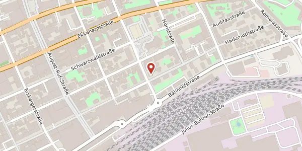 Karte der Umgebung von Hegaustraße 35, 78224 Singen