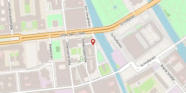 Karte der Umgebung von Schinkelplatz 5, 10117 Berlin