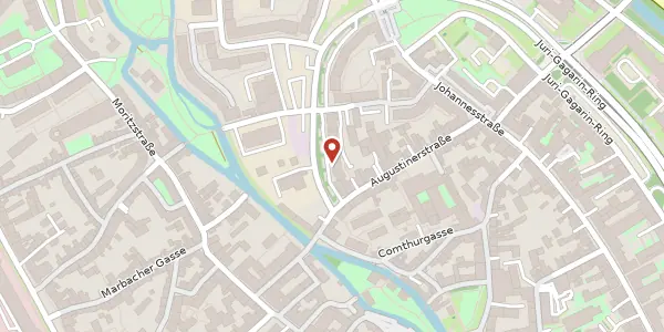 Karte der Umgebung von Am Hügel 4, 99084 Erfurt