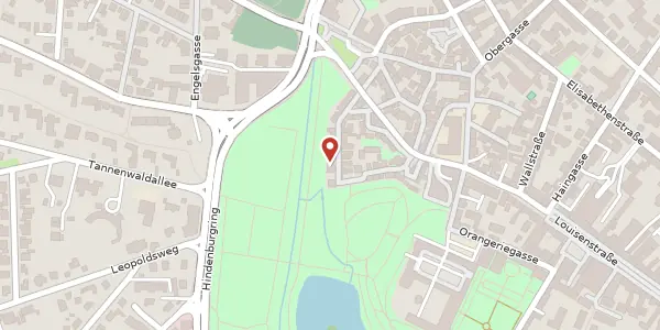 Karte der Umgebung von Hinter den Rahmen 17a, 61348 Bad Homburg