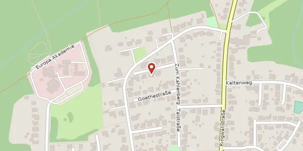 Karte der Umgebung von Schillerweg 7, 66620 Nonnweiler