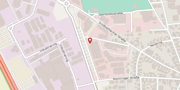 Karte der Umgebung von Am Neubergsweg 8, 63868 Großwallstadt