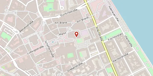 Karte der Umgebung von Markt 31, 55116 Mainz