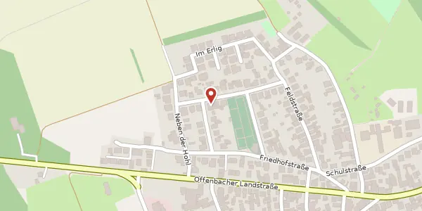 Karte der Umgebung von Don-Bosco-Straße 12, 63500 Seligenstadt