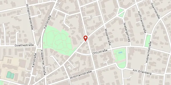 Karte der Umgebung von Herdweg 57, 64285 Darmstadt