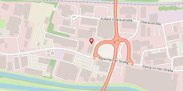 Karte der Umgebung von Rosenheimer Str. 65, 83059 Kolbermoor