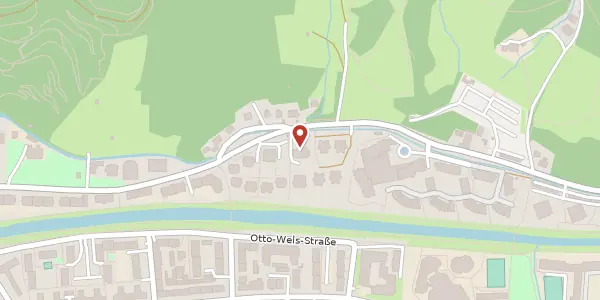 Karte der Umgebung von Kartäuserstraße 120, 79104 Freiburg im Breisgau