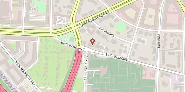 Karte der Umgebung von Berliner Straße 73, 10713 Berlin
