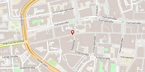 Karte der Umgebung von Westenhellweg 92-94, 44137 Dortmund