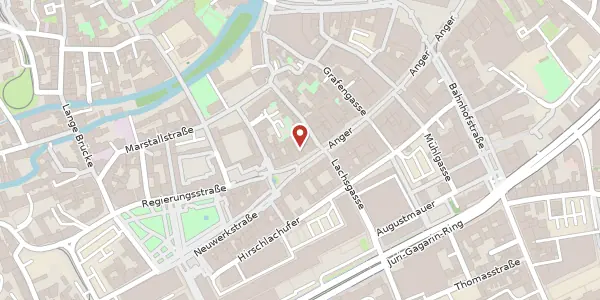 Karte der Umgebung von Anger 44, 99084 Erfurt