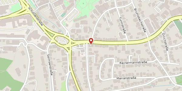 Karte der Umgebung von Bergstraße 8, 35578 Wetzlar