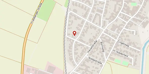 Karte der Umgebung von Friedensstr. 18, 61184 Karben