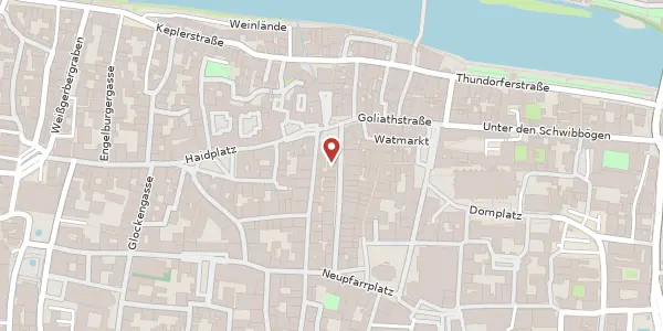 Karte der Umgebung von Wahlenstr. 6, 93047 Regensburg
