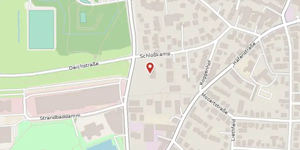 Karte der Umgebung von Schloßkamp 31, 22872 Wedel