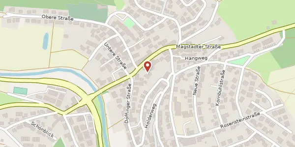 Karte der Umgebung von Magstadter Straße 20, 71263 Weil der Stadt