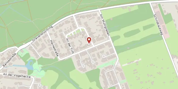 Karte der Umgebung von An der Trift 23, 63263 Neu-Isenburg