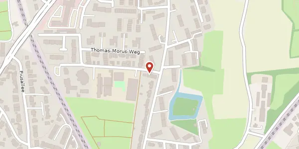Karte der Umgebung von Thomas-Morus-Weg 3, 48147 Münster