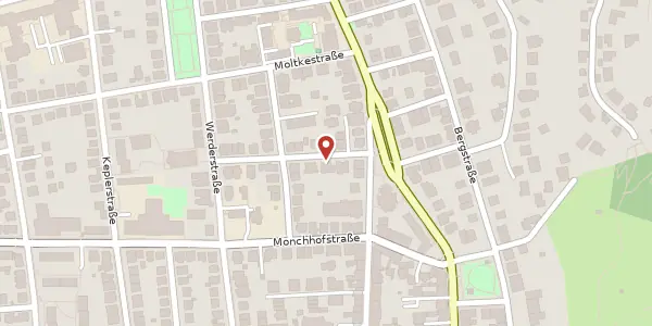 Karte der Umgebung von Weberstraße 5, 69120 Heidelberg