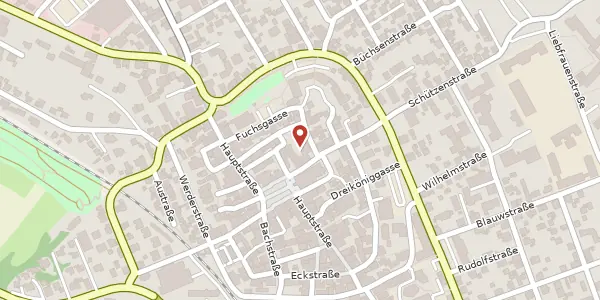 Karte der Umgebung von Oberamteistraße 1, 88348 Bad Saulgau