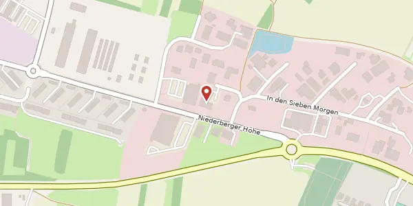 Karte der Umgebung von In den Sieben Morgen 1c, 56077 Koblenz
