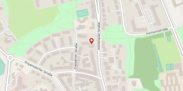 Karte der Umgebung von Kappelner Straße 14, 24106 Kiel