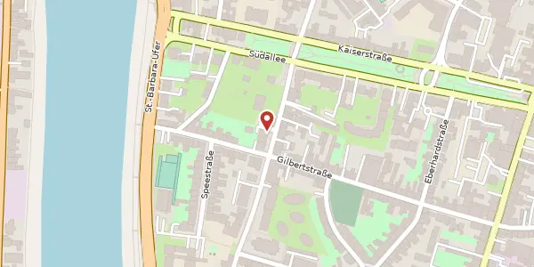 Karte der Umgebung von Friedrich-Wilhelm-Straße 22, 54290 Trier