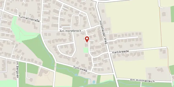 Karte der Umgebung von Oberschelpsfeld 7, 33739 Bielefeld