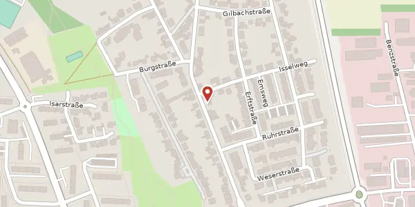 Karte der Umgebung von Sinnersdorfer Str. 12, 41540 Dormagen