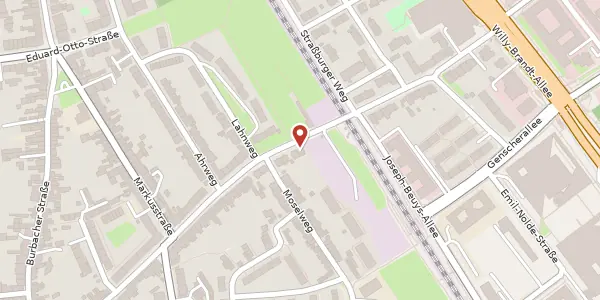 Karte der Umgebung von Rheinweg 67, 53129 Bonn
