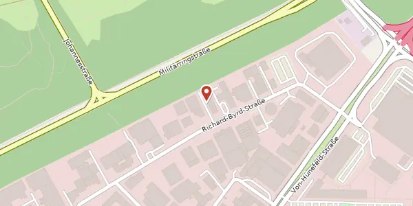 Karte der Umgebung von Richard-Byrd-Str. 35, 50829 Köln