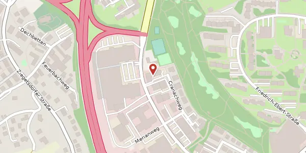 Karte der Umgebung von Dr.-Gessler-Str. 20, 93051 Regensburg