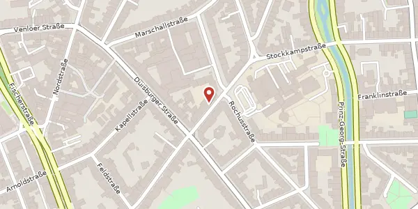Karte der Umgebung von Sternstr. 58, 40479 Düsseldorf